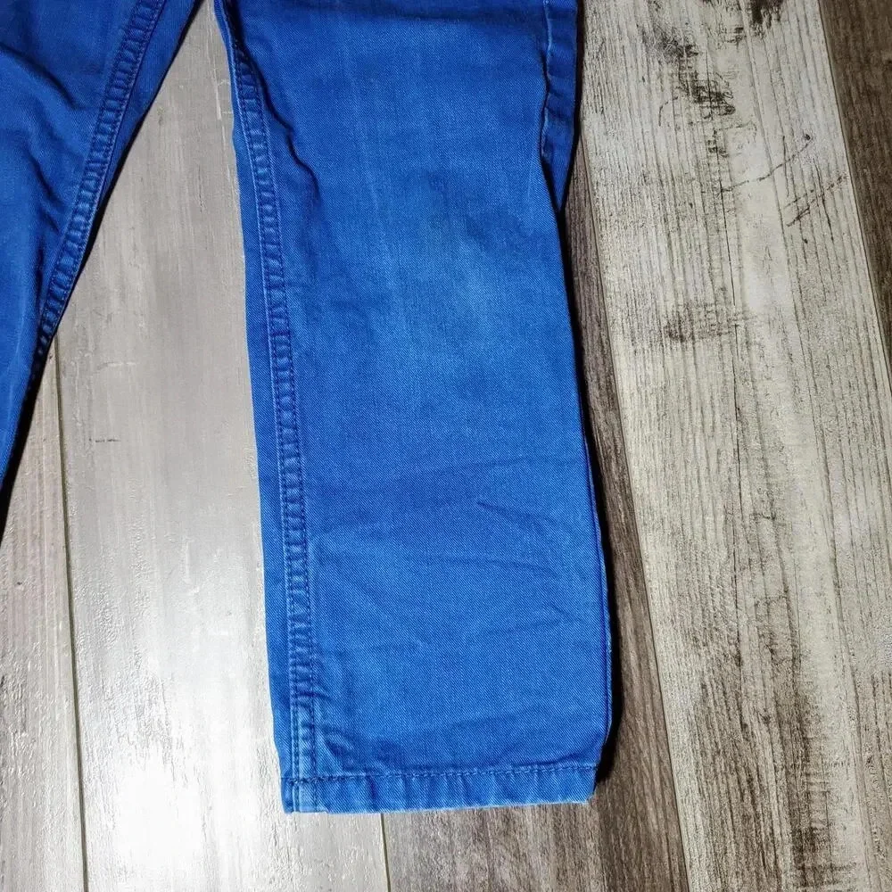 Arizona Jean Co. Size 5 Regular Boys Blue Skinny Denim Jeans Adjustable Waist